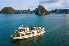 Halong Bay On The Wonder Cruise 1 day Muslim Tour