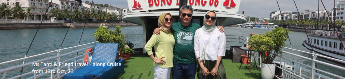 halal tour ho chi minh Ms Tanti Halong Bay