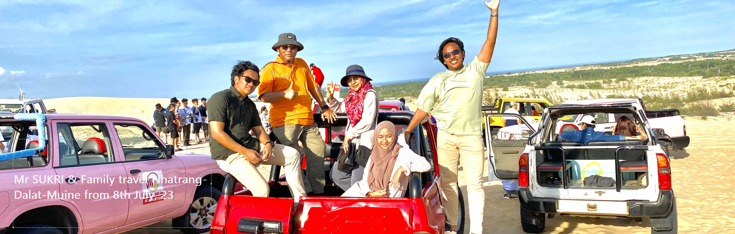 Mr SUKRI travel Nha Trang- Dalat and Muine