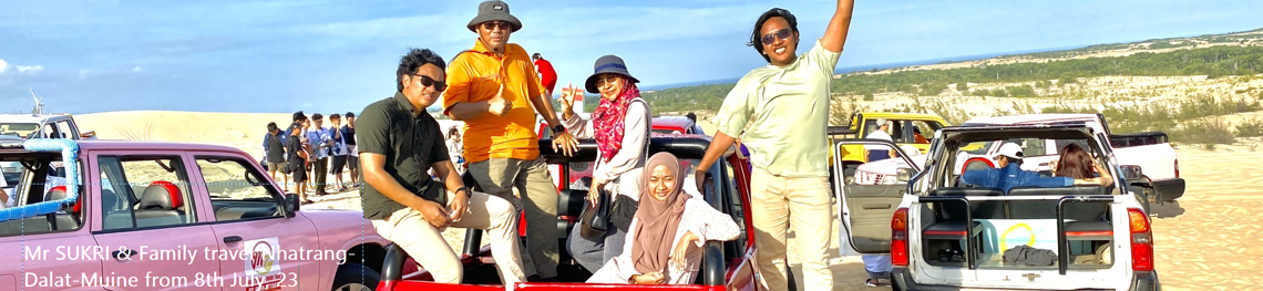 Mr SUKRI travel Nha Trang- Dalat and Muine
