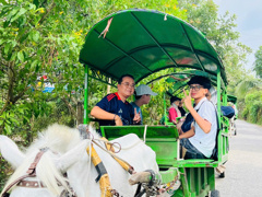 Mekong horse ride