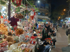 night market at hanoi