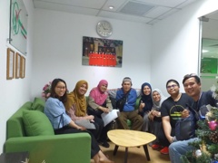 A big group from Kula Lumpur
